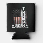 Trump 2024 blikjeskoeler (Voorkant)