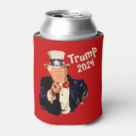 Trump 2024 blikjeskoeler (Blikje Voorkant)
