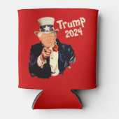 Trump 2024 blikjeskoeler (Voorkant)