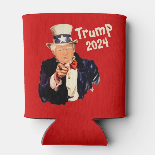 Trump 2024 blikjeskoeler (Achterkant)