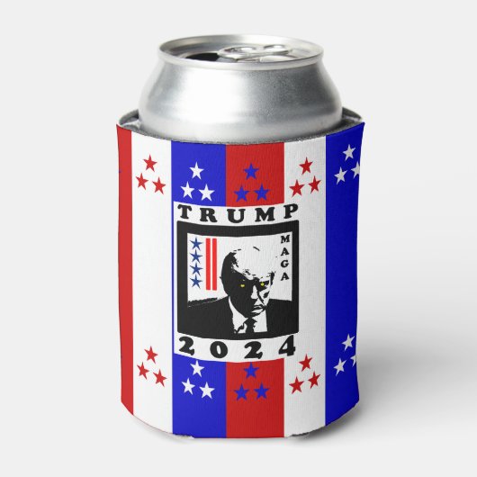 TRUMP 2024 BLIKJESKOELER (Blikje Voorkant)