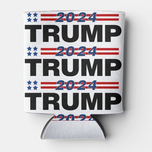 Trump 2024 blikjeskoeler (Voorkant)