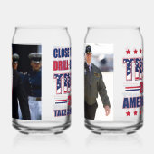 Trump 2024 blikvorm glas (Rechts)