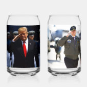 Trump 2024 blikvorm glas (Achterkant)