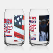 Trump 2024 blikvorm glas (Links)