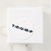 Trump 2024 Blue Bedankjes Labels (In situ)