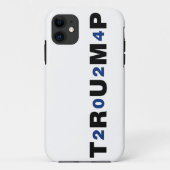 Trump 2024 Blue Case-Mate iPhone Case (Achterkant)