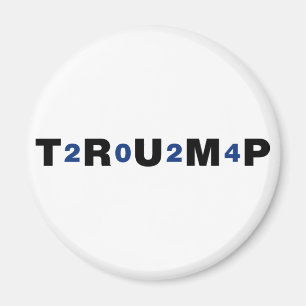 Trump 2024 Blue Magneet