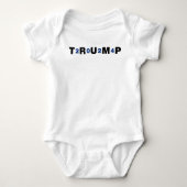 Trump 2024 Blue Romper (Voorkant)