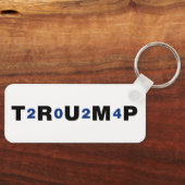 Trump 2024 Blue Sleutelhanger (Voorkant)