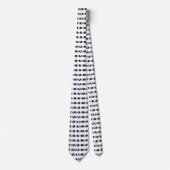 Trump 2024 Blue Stropdas (Voorkant)