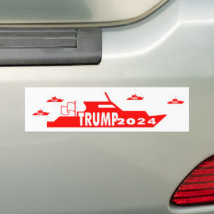 TRUMP 2024 Boat Bumpersticker