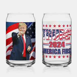 Trump 2024 - Boorboor Blikvorm Glas
