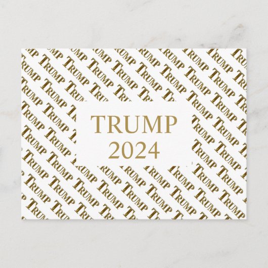 TRUMP 2024 BRIEFKAART (Voorkant)