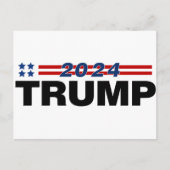 Trump 2024 briefkaart (Voorkant)