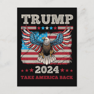 Trump 2024 briefkaart