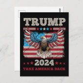 Trump 2024 briefkaart (Voorkant / Achterkant)