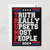 Trump 2024 briefkaart (Voorkant / Achterkant)