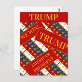 TRUMP 2024 BRIEFKAART (Voorkant / Achterkant)