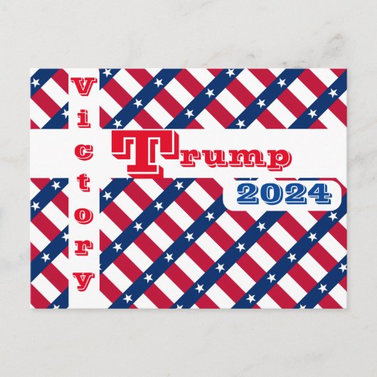 TRUMP 2024 BRIEFKAART (Voorkant)