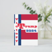 TRUMP 2024 BRIEFKAART (Staand voorkant)