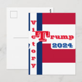 TRUMP 2024 BRIEFKAART (Voorkant / Achterkant)