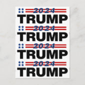 Trump 2024 briefkaart (Voorkant)