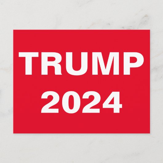 TRUMP 2024-Briefkaart Briefkaart (Voorkant)