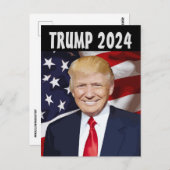 TRUMP 2024 BRIEFKAART BRIEFKAARTEN (Voorkant / Achterkant)