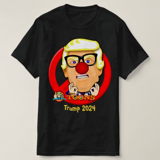 Trump 2024 - Bubba's Toon T-shirt T-Shirt (Design voorkant)