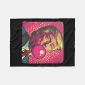 Trump 2024 Bubble Gum Pop Fleece Deken (Voorkant (Horizontaal))