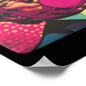 Trump 2024 Bubble Gum Pop Poster (Hoek)