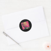 Trump 2024 Bubble Gum Pop Ronde Sticker (Envelop)