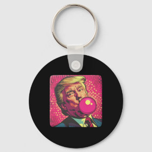 Trump 2024 Bubble Gum Pop Sleutelhanger