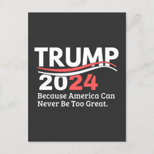 trump 2024 bumper briefkaart