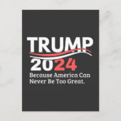 trump 2024 bumper briefkaart (Voorkant)