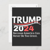 trump 2024 bumper feestdagenkaart (Voorkant / Achterkant)