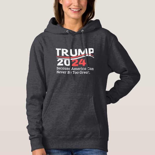 trump 2024 bumper hoodie (Voorkant)