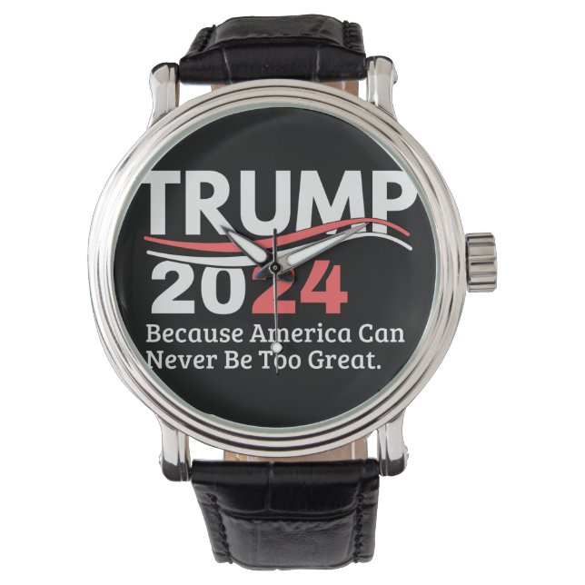 trump 2024 bumper horloge (Voorkant)