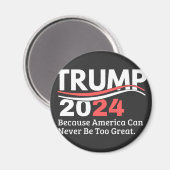 trump 2024 bumper magneet (Voorkant / Achterkant)