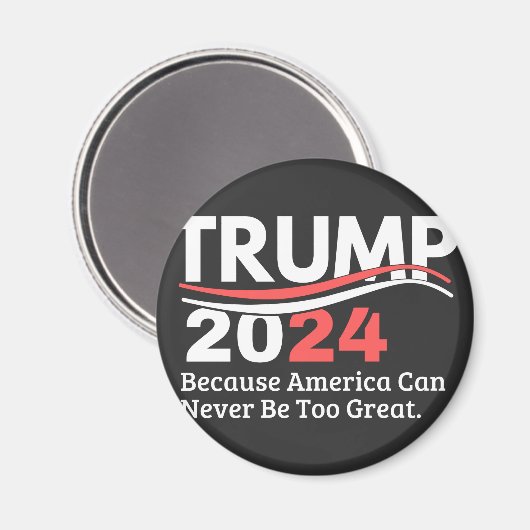 trump 2024 bumper magneet (Voorkant / Achterkant)