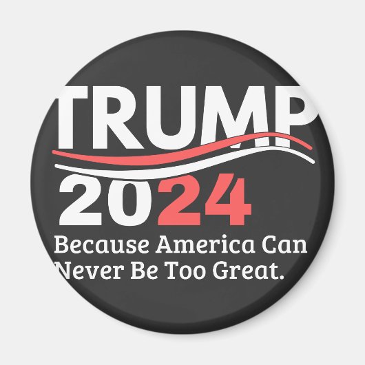 trump 2024 bumper magneet (Voorkant)