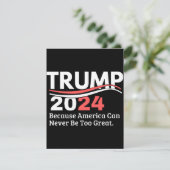 trump 2024 bumper save the date (Staand voorkant)