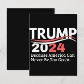 trump 2024 bumper save the date (Voorkant / Achterkant)