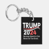 trump 2024 bumper sleutelhanger (Voorkant Links)
