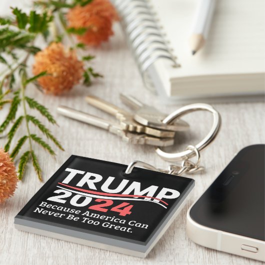 trump 2024 bumper sleutelhanger (Voorkant Rechts)