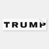 Trump 2024 bumpersticker (Voorkant)