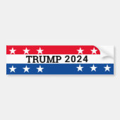 Trump 2024 bumpersticker (Voorkant)