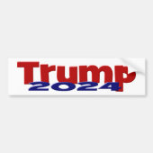 Trump 2024 bumpersticker (Voorkant)