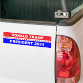 Trump 2024 bumpersticker (Op Truck)
